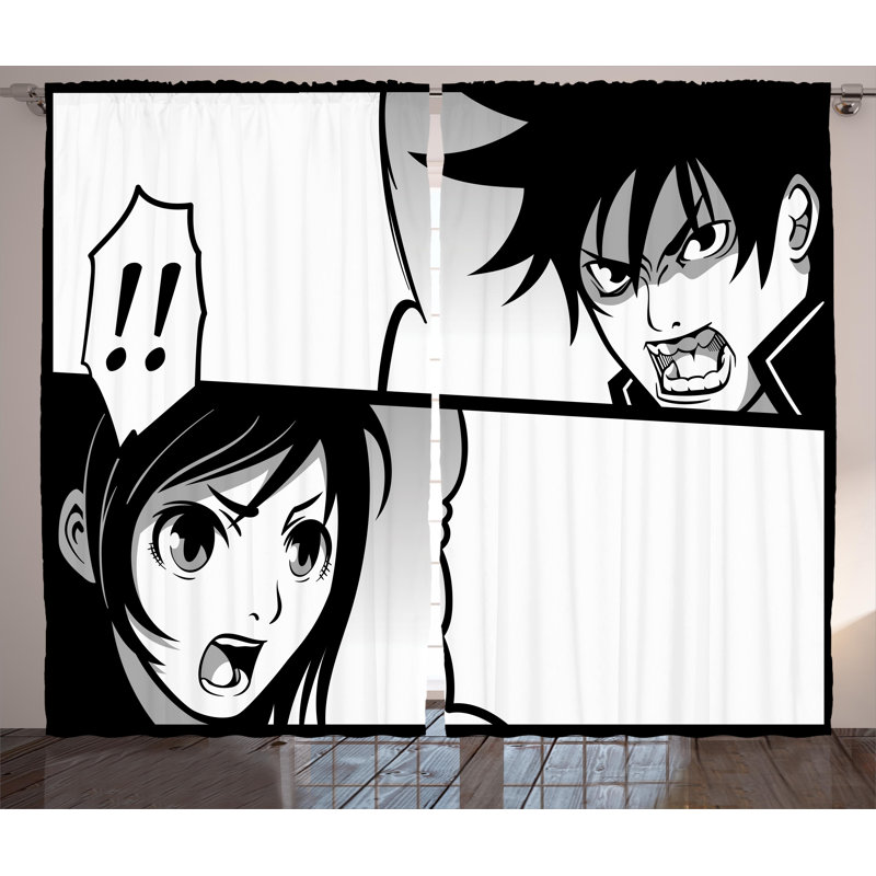 Japenese anime comic strip